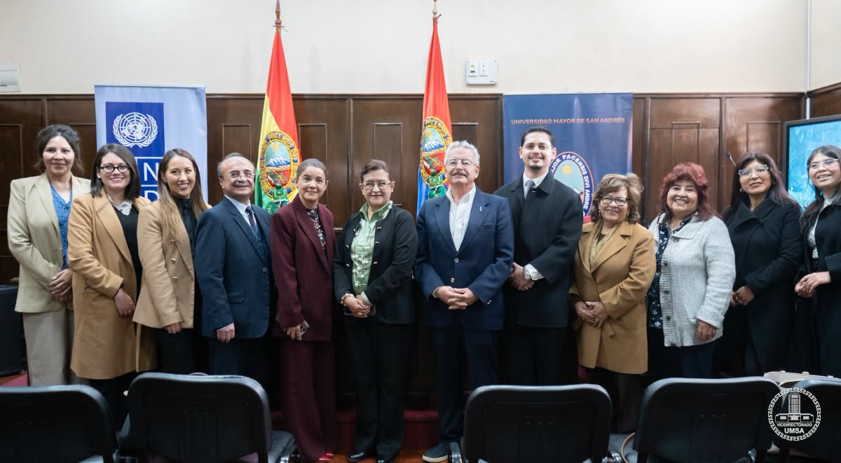 LA UMSA Y EL PNUD UNEN ESFUERZOS POR EL DESARROLLO DE BOLIVIA